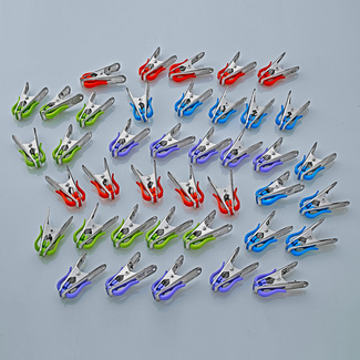 Beutel-Clips Kunststoff 7x3,5x2,3cm farbig sortiert 3Stück - Lorey  Fachgeschäft für Haushaltswaren