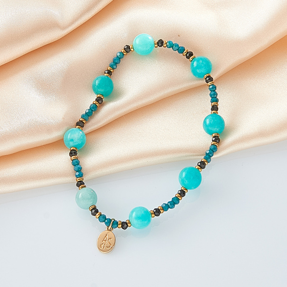 Amelie di Santi Armband türkis
