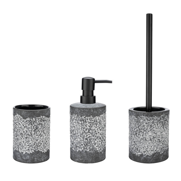 Bad-Accessoire Set „Anfo“, 3-tlg. aus Keramik