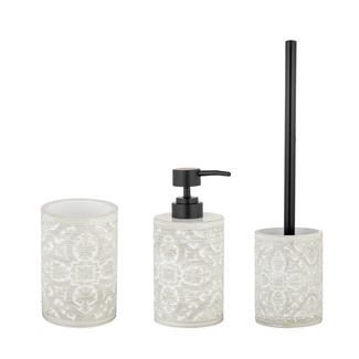 Bad-Accessoire Set „Ortezzano“, 3-tlg. aus Polyresin WENKO Bad-Accessoire Set „Ortezzano“, 3-tlg. aus Polyresin WENKO