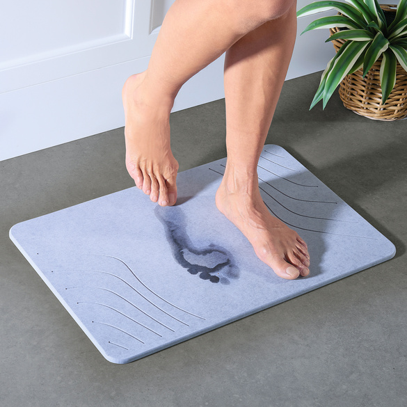 Badematte aus Diatomit Clarsen