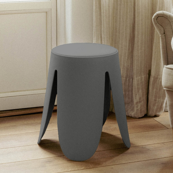 Badhocker Comiso Anthrazit matt