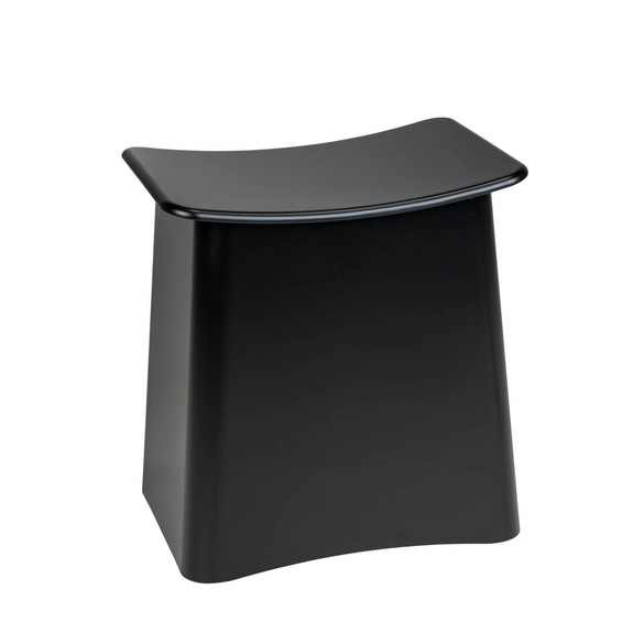 Badhocker Wing 2-in-1 Schwarz Matt