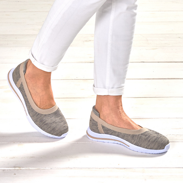 Pagen Ballerina "Sporty" beige