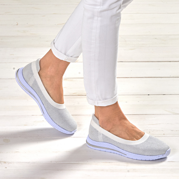 Pagen Ballerina "Sporty" weiß