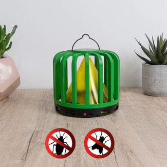 Beleuchtete Insektenfalle "Kaktus" Flytrap GENIUS Ideas Beleuchtete Insektenfalle "Kaktus" Flytrap GENIUS Ideas