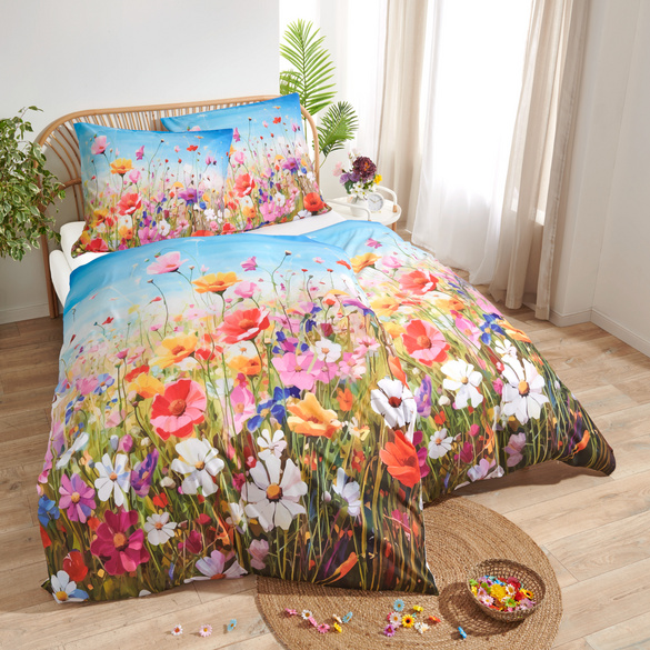 Bettwäsche "Blumenwiese" 2-tlg