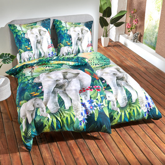 Bettwäsche "Dschungel" 2-tlg. Eldo Bettwäsche "Dschungel" 2-tlg. Eldo