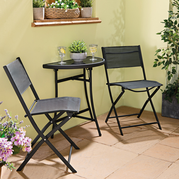 Bistro-Set 3-tlg. Gainsborough