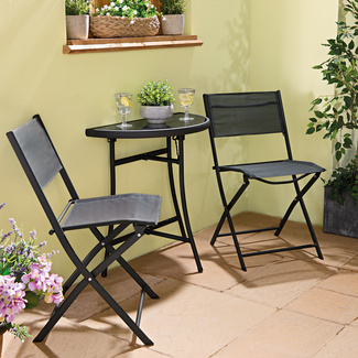 Bistro-Set 3-tlg. Gainsborough