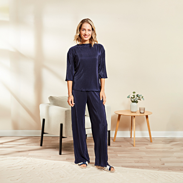 Pagen Blusenshirt "Summer" navy