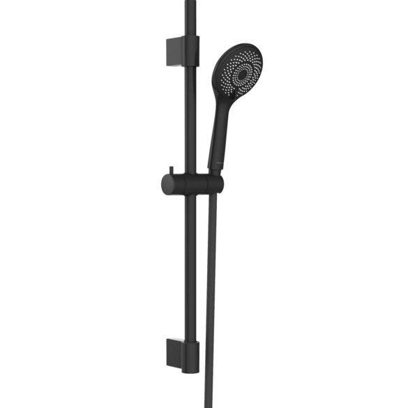 Brauseset „Watersaving“ Schwarz 70 cm