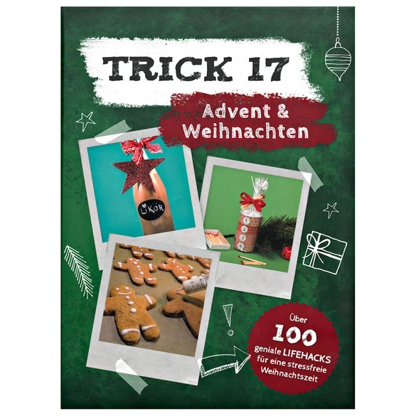 Buch "Trick 17 Advent & Weihnachten" Basteltipps 3PAGEN