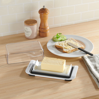 Butterdose mit Spachtel Butterdose mit Spachtel