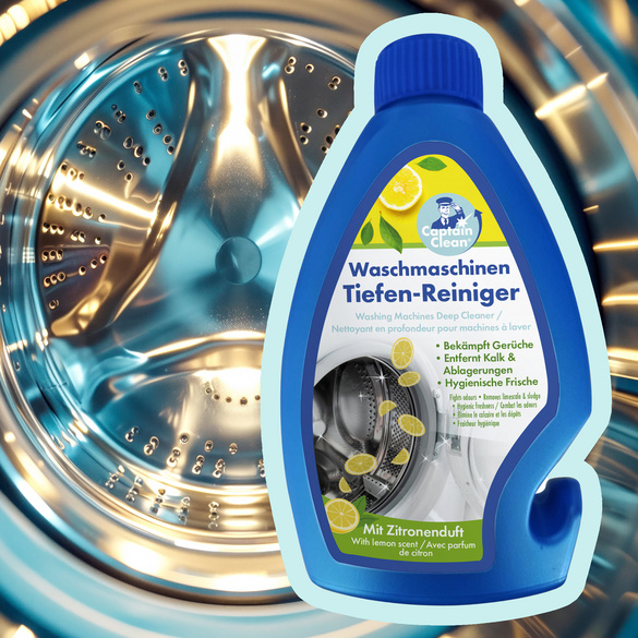 Captain Clean Waschmaschinen-Reiniger 250 ml