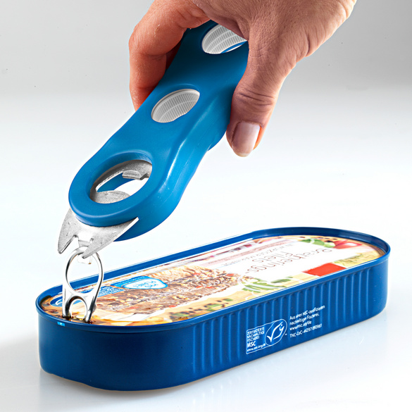 Pagen Deckel-Öffner 4-in-1 blau