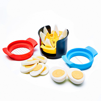 Eierschneider 3-in-1 mit Edelstahlklingen Eierschneider 3-in-1 mit Edelstahlklingen