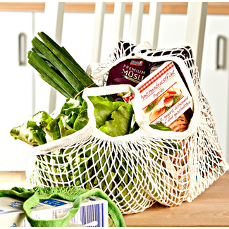 Einkaufsnetz, weiß Einkaufsnetz, weiß