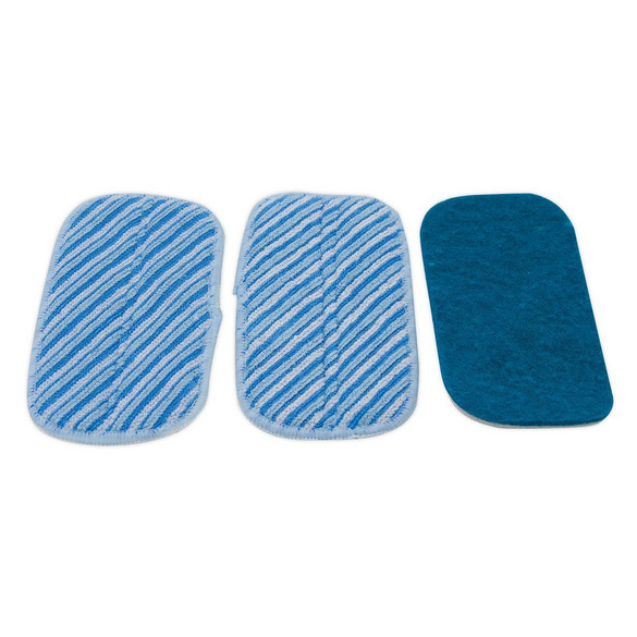 Clean Co. 3 Ersatz-Pads Für Dampfreiniger – Mikrofaser, Kompatibel Mit Dirt Devil AD50000, PD20000