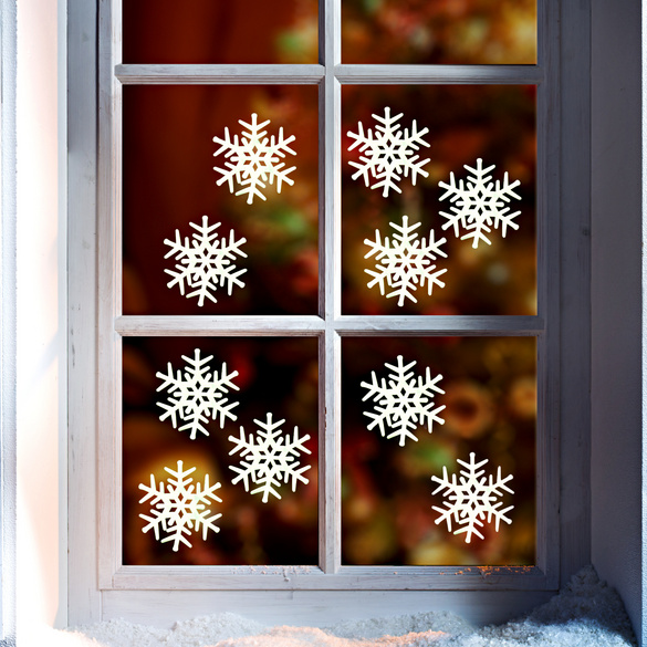 Fensterbild Kristalle 10er-Set