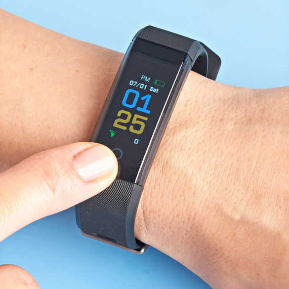 Fitness Tracker schwarzschwarz
