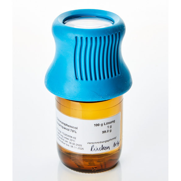 Flaschenöffner mit Lupe 2-in-1