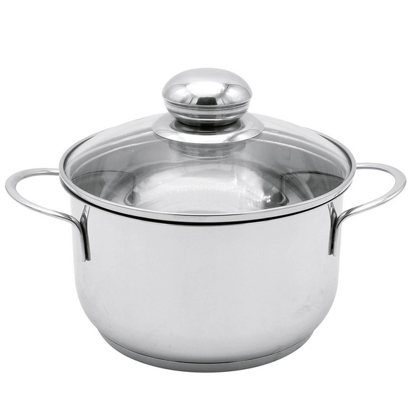 Fleischtopf "Saturn" Ø16cm mit Glasdeckel