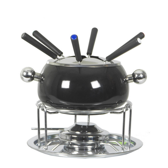 Fondue-Set „Noir“ 9-teilig