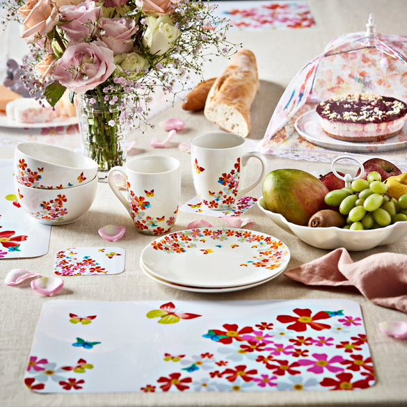Frühstücks-Set "Schmetterling" , 3-tlg