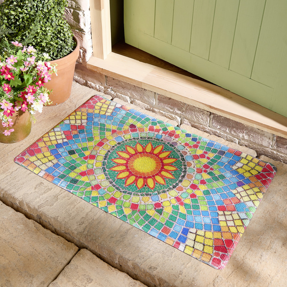 Pagen Fußmatte Mosaik-Sonne