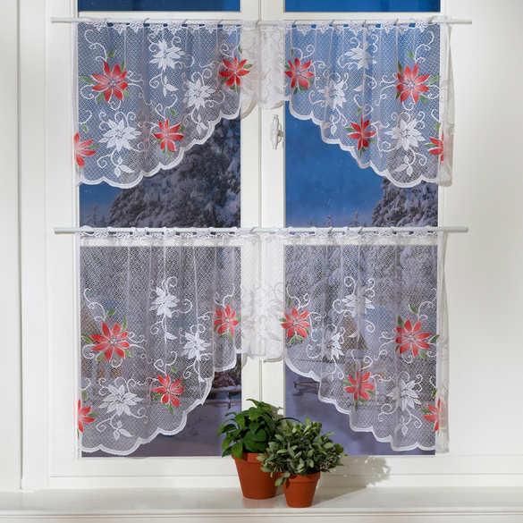 Gardinen-Set "Amaryllis", 2-tlg