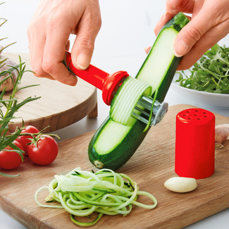 Gemüseschäler mit Zerkleinerer 4in1 Basilico Gemüseschäler mit Zerkleinerer 4in1 Basilico