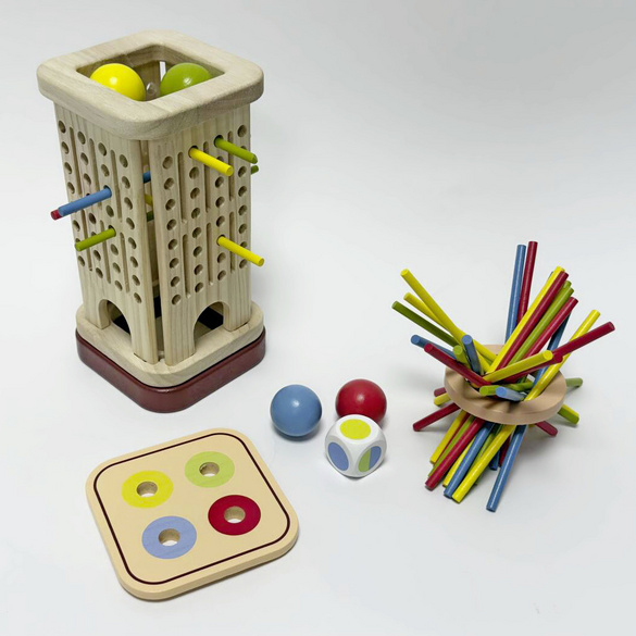 "Geschicklichkeitsspiel ""Hölzerner Turm"""