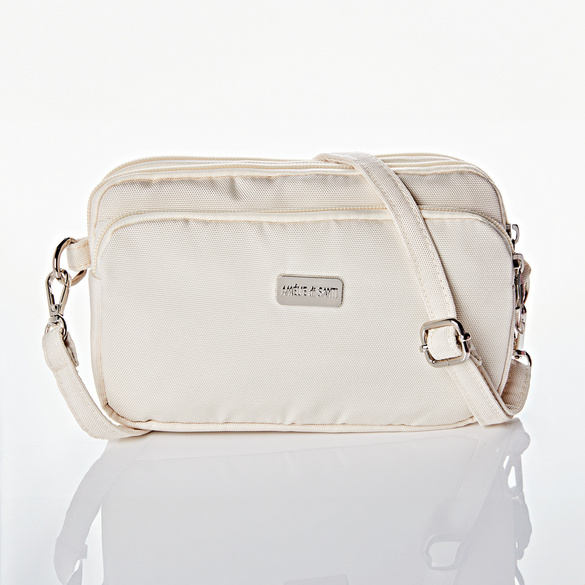 Handtasche "Raja" mit RFID-Schutz beige Amélie di Santi