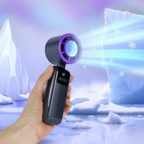 3Pagen Hochleistungs-Handventilator "ArcticAir" mit hoher Drehzahl