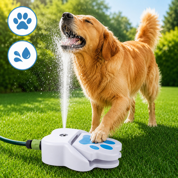 3Pagen Hundetrinkbrunnen für den Gartenschlauch