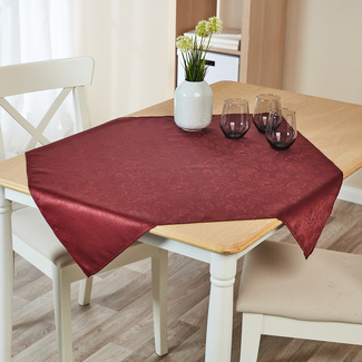 Jacquard-Mitteldecke 85 x 85 cm Eldo bordeaux Jacquard-Mitteldecke 85 x 85 cm Eldo bordeaux