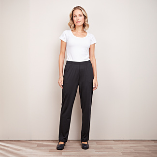 Jersey Komfort-Hose schwarz Jersey Komfort-Hose schwarz
