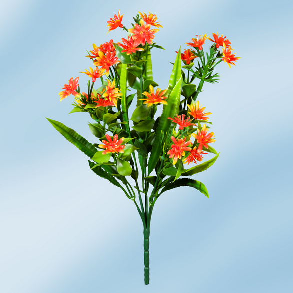 Künstlicher Sommerstrauß orange
