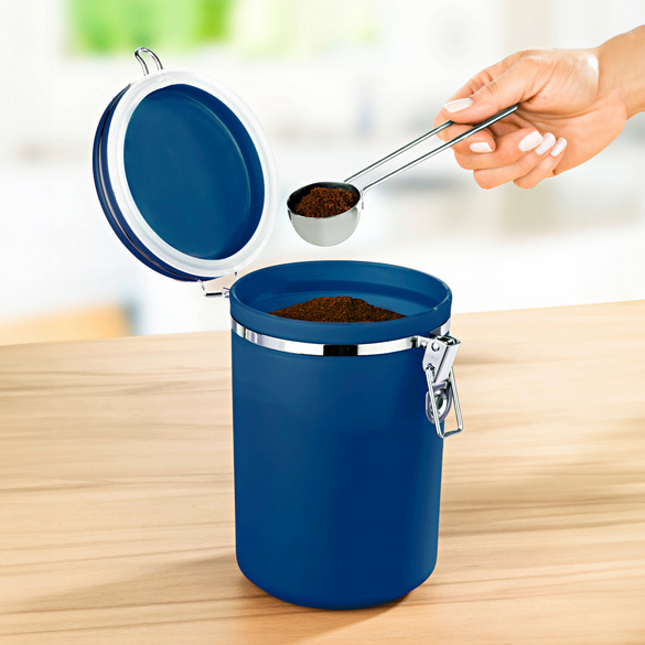 Pagen Kaffeedose blau