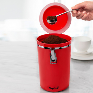 Kaffeedose rot Basilico Kaffeedose rot Basilico