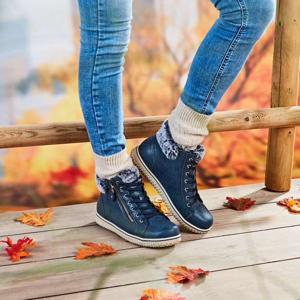 Pagen Komfort-Boots "Gloria" blau