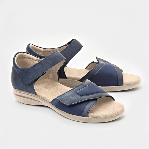 Pagen Komfort-Sandale "Rike" blau