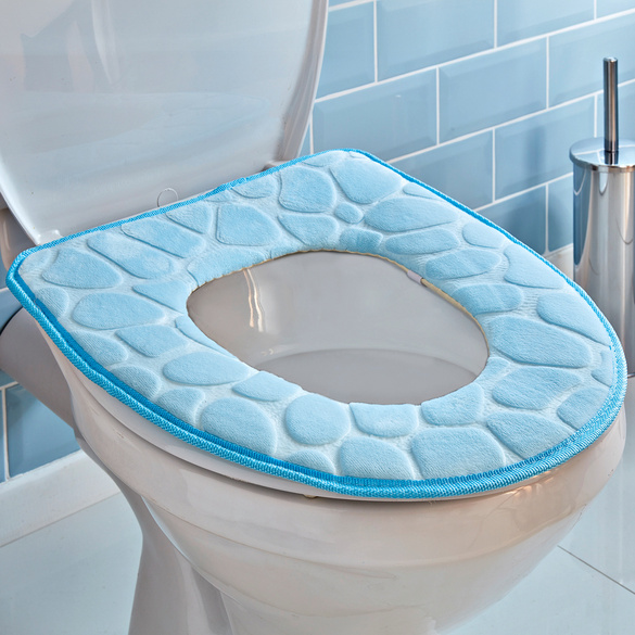 Komfort-WC-Auflage 2er-Set blau