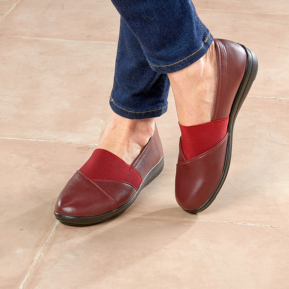 Komfortschuh "Maggie" bordeaux