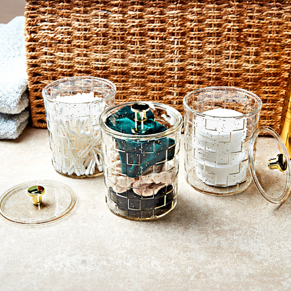 Pagen Kosmetik-Behälter 3er-Set