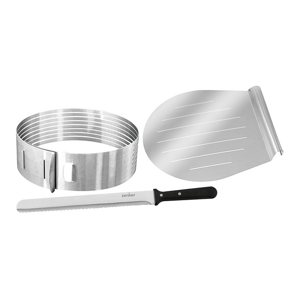 Kuchenschneidhilfe-Set 3-tlg