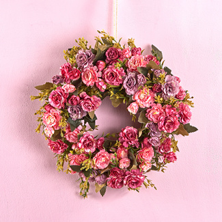 Kunstblumenkranz Nelken Ø 30 cm Eldo Kunstblumenkranz Nelken Ø 30 cm Eldo