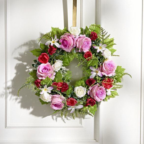 Pagen Kunstblumenkranz Rosen