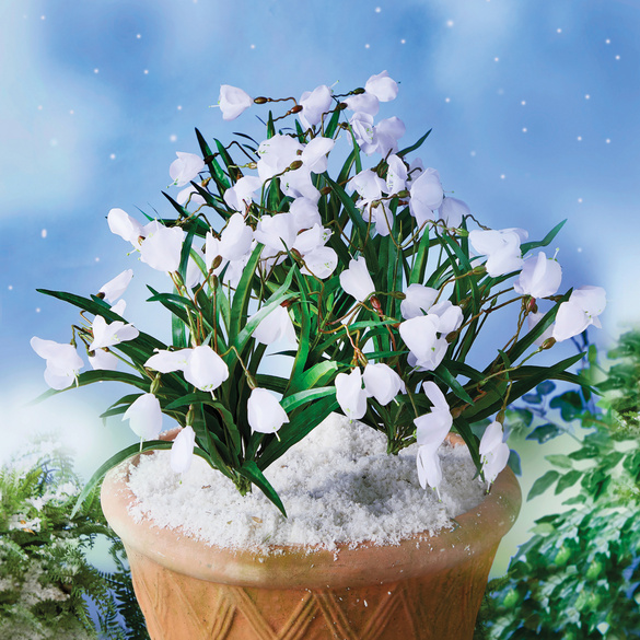 Kunstblumensträuße Schneeglöckchen 3er-Set
